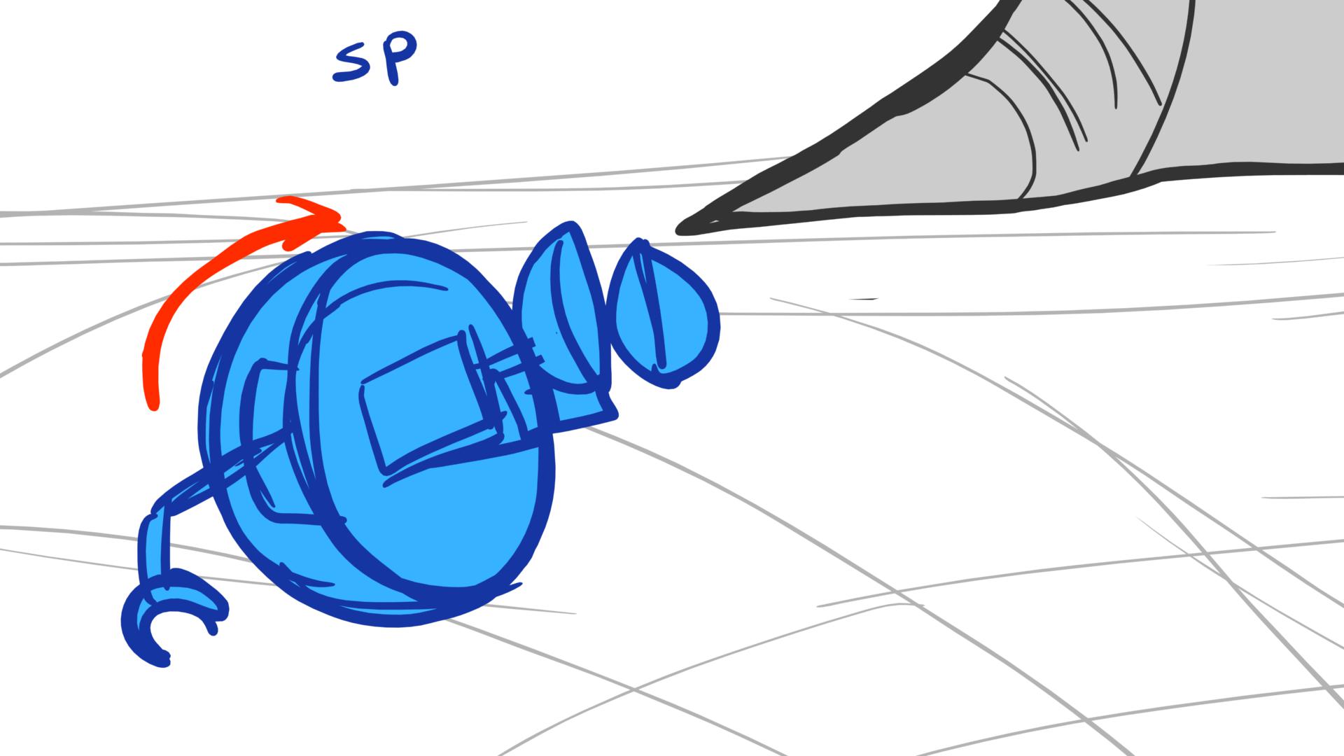 Fun with Nubs — Ep. 112, lámina 090, storyboard by Melissa Ballesteros